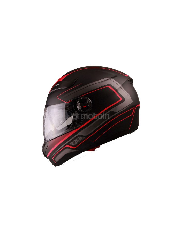 Vito Falcone, Full Face Helmet Black & Red New